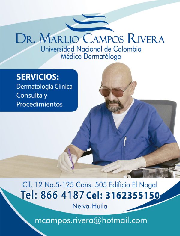 Dr. Marlio Campos Rivera - Dermatólogo