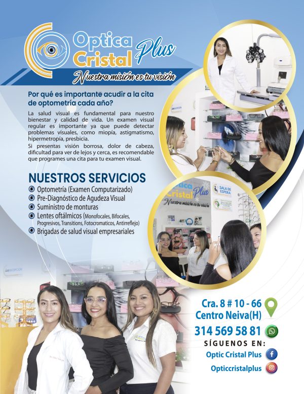 Optica Cristal Plus